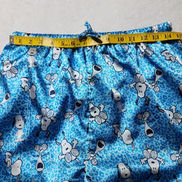 Peanuts Collection Snoopy Blue 2 Piece Pajama PJ Set - Picture 7 of 8